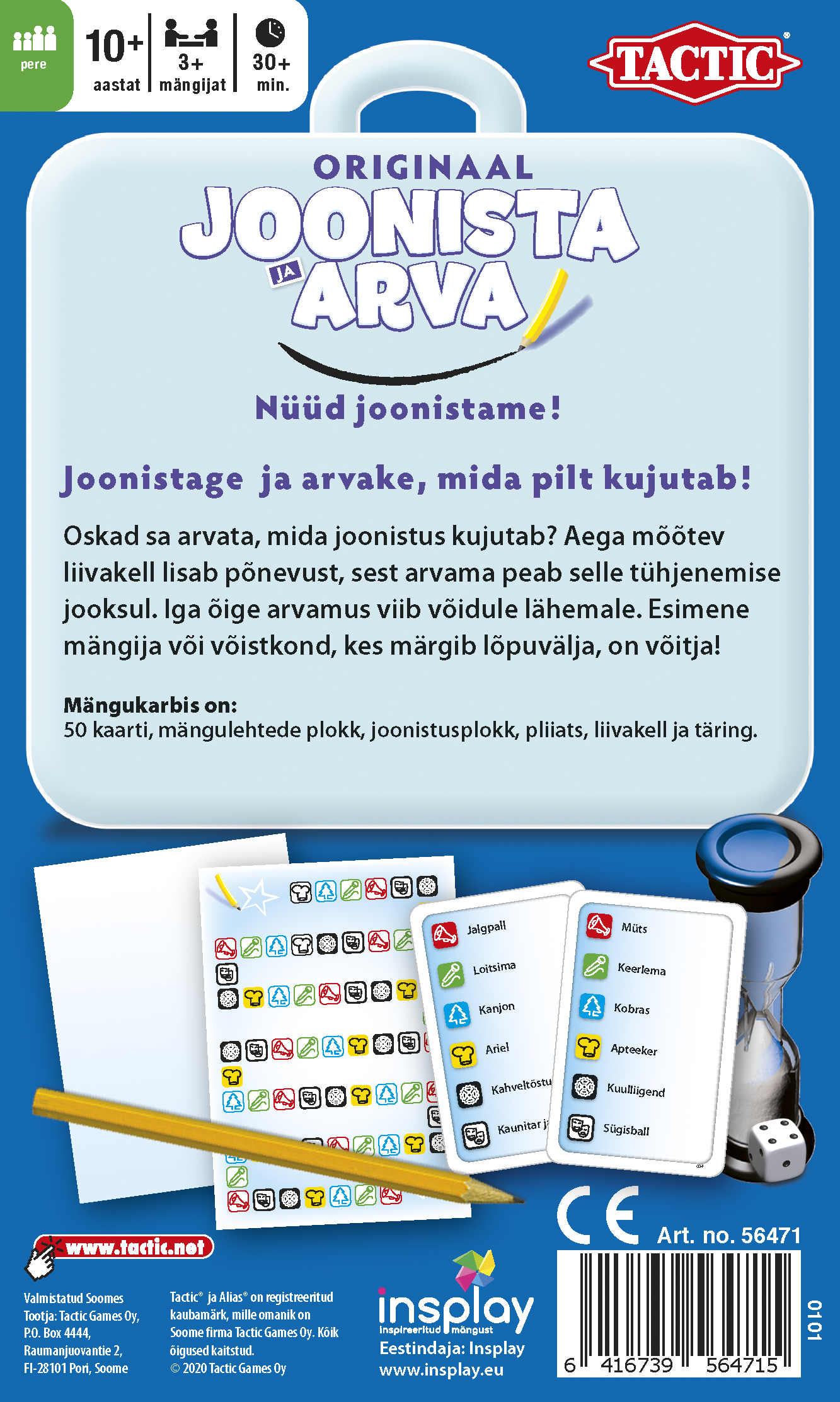 Tactic reisimäng Joonista ja arva 3 Tactic reisimäng Joonista ja arva - Image 3