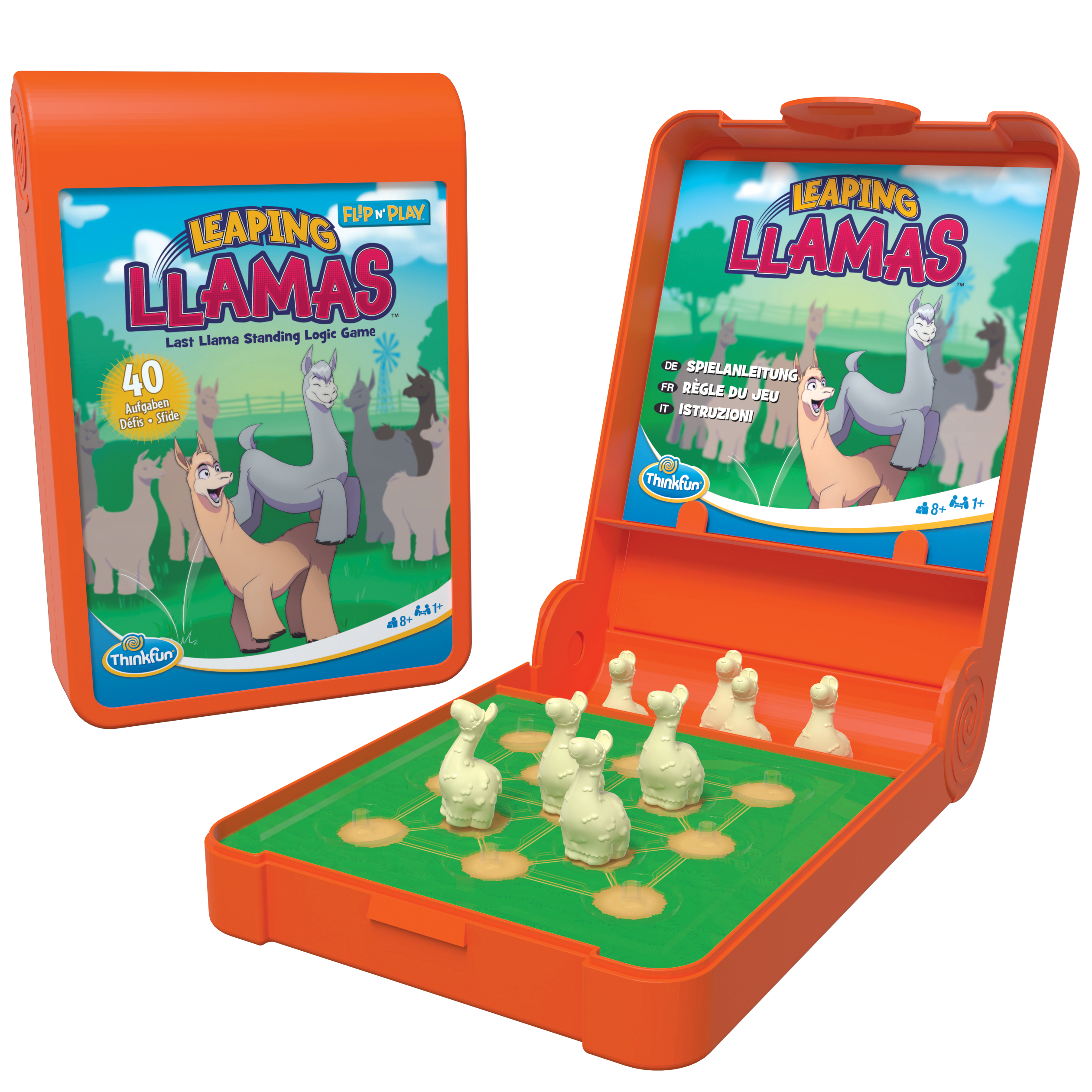 ThinkFun Reisimäng Hüppavad laamad 2 ThinkFun Reisimäng Hüppavad laamad - Image 2