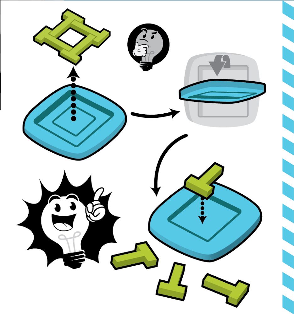 ThinkFun nuputamismäng 4-T pusle 3 ThinkFun nuputamismäng 4-T pusle - Image 3