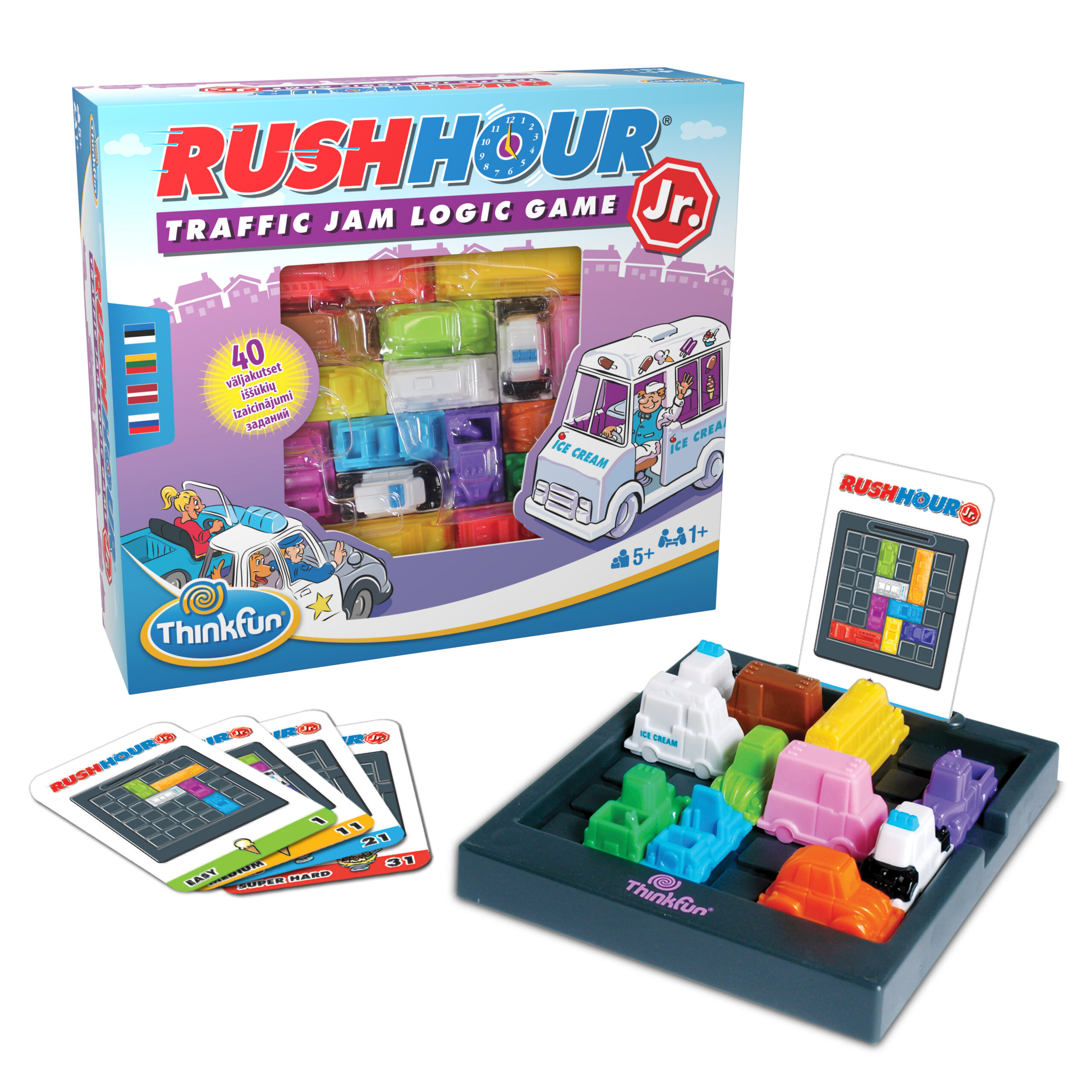 ThinkFun lauamäng Rush Hour Jr / Tipptund Juunior 8 ThinkFun lauamäng Rush Hour Jr / Tipptund Juunior - Image 8